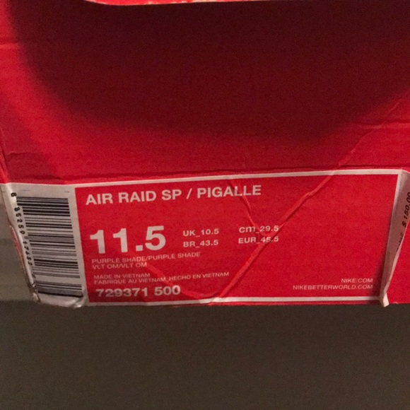 Nike Air raid Pigalle edition. - Picture 2 of 6